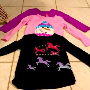 Girls long sleeve t-shirts